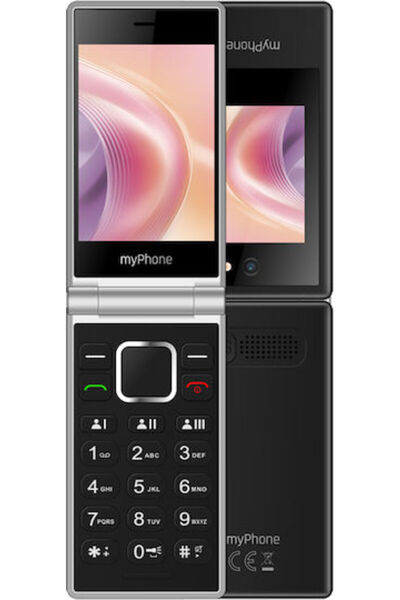 Myphone Tango 2 LTE Κινητό τηλέφωνο διπλής SIM με μεγάλα κουμπιά, Μαύρο