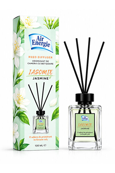 ENERGIE Air Reed Diffuser Iasomie (Jasmine) 100 ml – Odorizant de cameră cu b...