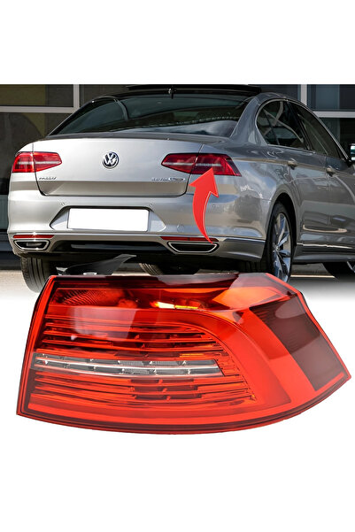 gkl Vw Passat B8 2015>> Highline Sağ Dış Stop Lambası Ledli 3G5945208