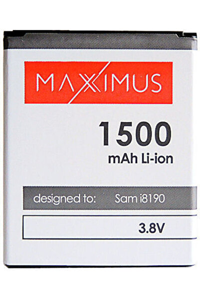 OEM Μπαταρία Maxximus Sam I8190 1500mah Li-ion Eb-f1m7flu 5901313083092