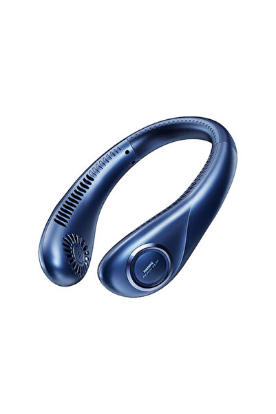 Remax Ανεμιστήρας λαιμού ηλεκτρικός / USB χωρίς πτερύγια 5W Μπλε