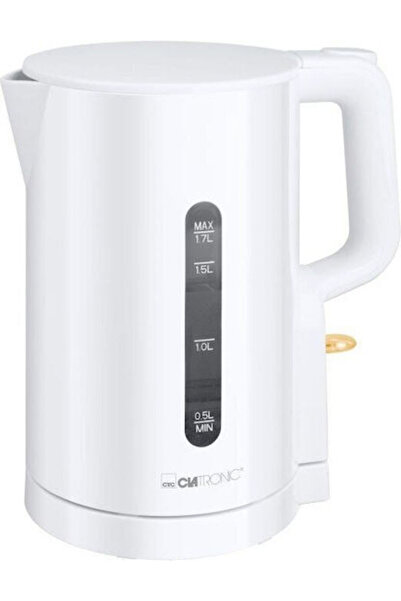 CLATRONIC Βραστήρας 1.7L 2200W Λευκός