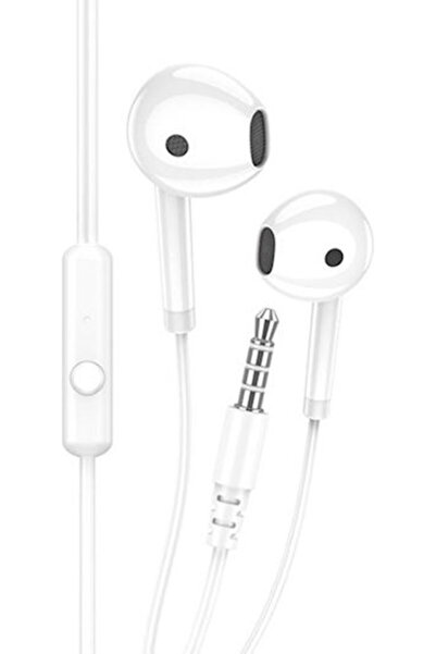KAKUSİGA KSC-1301-WH Ενδοωτικά ακουστικά handsfree με βύσμα 3.5mm, λευκά