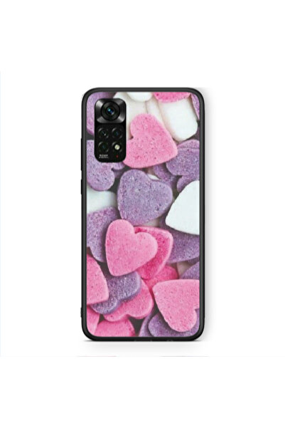 Other Xiaomi Redmi Note 11 Pro 5G Sponge Hearts Black Glossy Θήκη