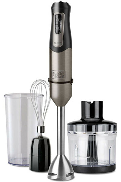 Black&Decker Μπλέντερ χειρός Black & Decker με ανοξείδωτο ατσάλινο στέλεχος 1...
