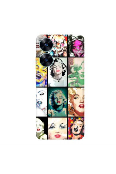 Other Realme C55 Marilyn Monroe Transparent Silicone TPU Θήκη