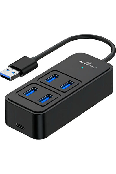 POWERTECH USB 3.2 USB-A 4 Θυρών Διανομέας Κωδικός: PTR-0153