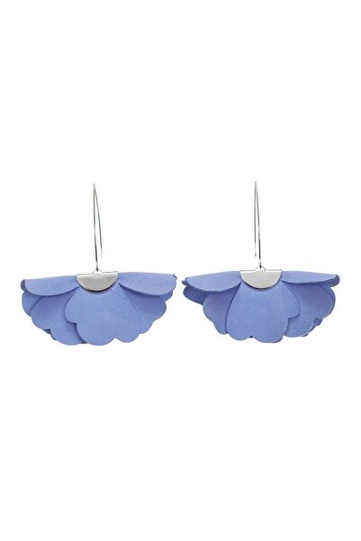 HAIArt Small Flower Earrings - Pastel Blue