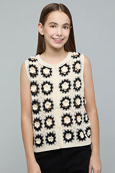 R&B Crochet Sleeveless Top