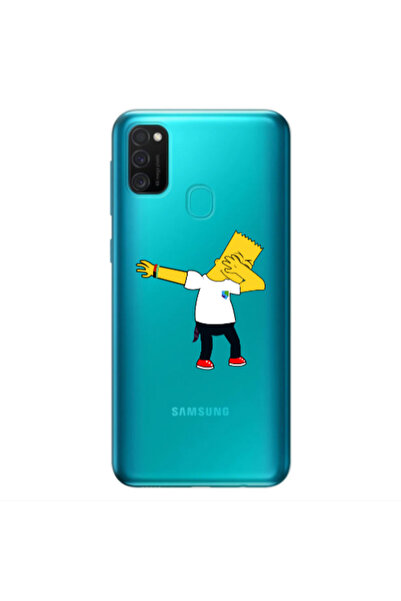 Other Samsung M21 Simpsons2 Transparent Silicone TPU Θήκη