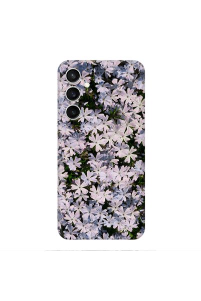 Other Samsung S24 Plus Flowers white Transparent Silicone TPU Θήκη
