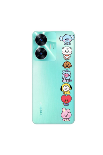 Other Realme C55 Lovely animals Transparent Silicone TPU Θήκη