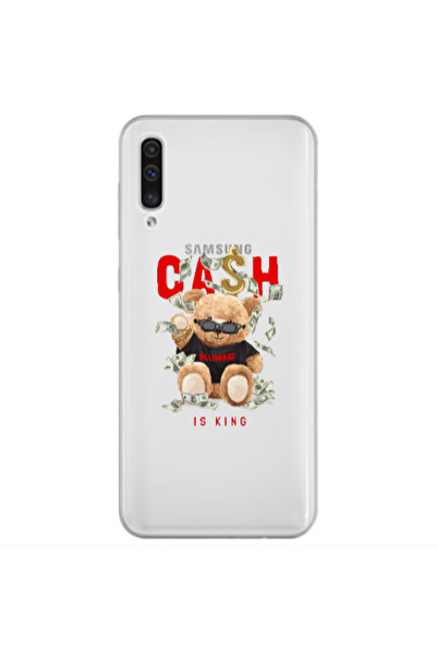 Other Samsung A70 Cash is king Transparent Silicone TPU Θήκη