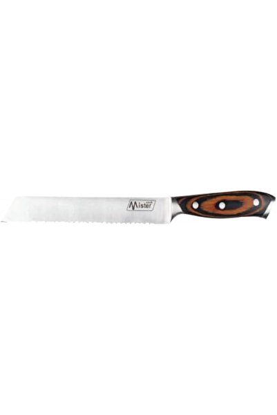 MISTER COOK 2 Mister Cook Wooden Handle Kitchen Knife, Steak Knife for Slicin...