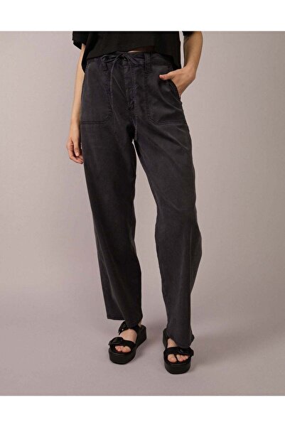 AMERICAN EAGLE AE Dreamy Drape Stretch High-Waisted Stovepipe Crop Pant