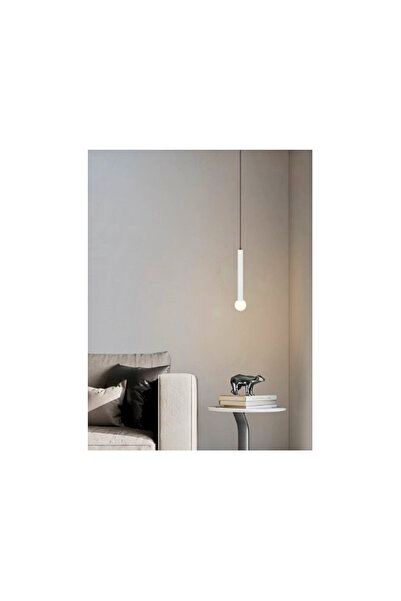 LightPlanet Lustră LED Albă cu cablu 6W 4000K Lumină neutră