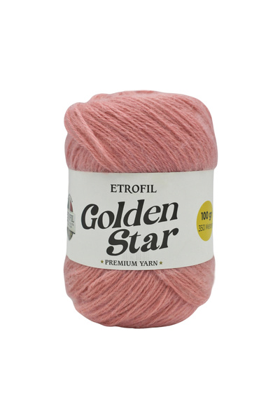 Etrofil Golden Star pređa za pletenje Rose 75% premium akril 25% organska mer...