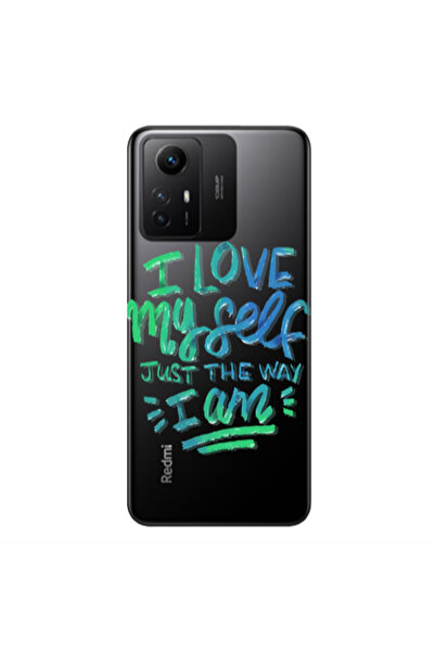 Other Xiaomi Redmi Note 12s I Love My self Transparent Silicone TPU Θήκη