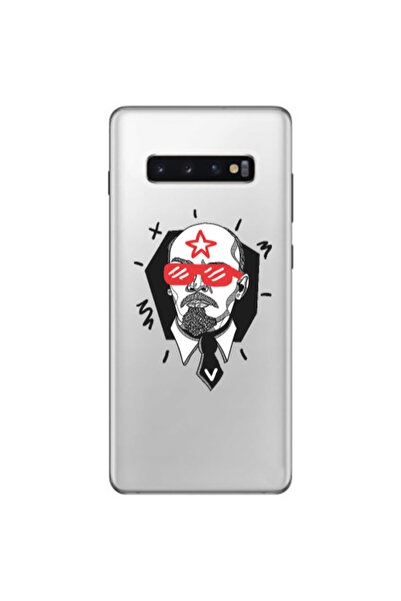 Other Samsung S10 Plus Stars and glasses Transparent Silicone TPU Θήκη