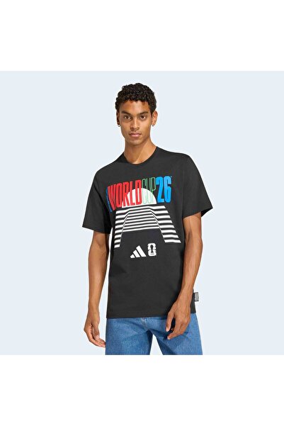 adidas تي شيرت أسود للرجال من World Cup Tour