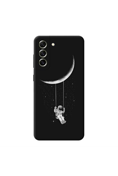 Other Samsung S22 Plus Swing on the moon Transparent Silicone TPU Θήκη