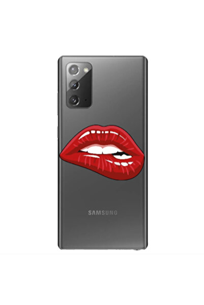 Other Samsung Note 20 Shiny Lips Transparent Silicone TPU Θήκη