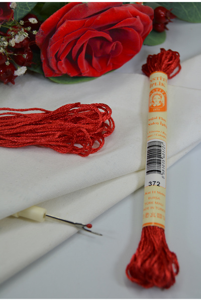 Enstitü İplik Hand Embroidery Silk, Laundry Silk, Rayon, Shiny Silk Texture, ...