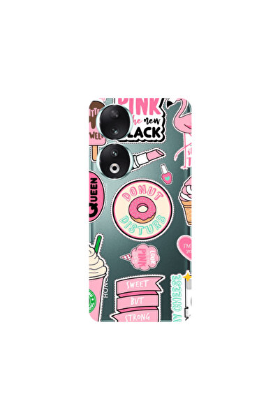 Other Honor 90 5G Donut disturb Transparent Silicone TPU Θήκη