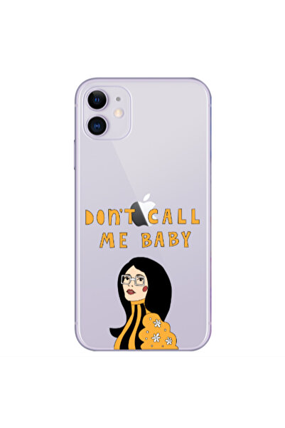 Other Apple iPhone 11 Call me baby Transparent Silicone TPU Θήκη