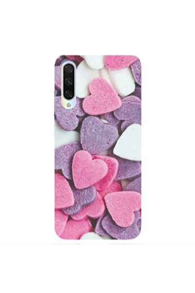 Other Xiaomi Mi 9 Lite Sponge Hearts Transparent Silicone TPU Θήκη