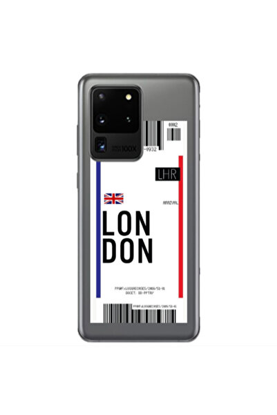 Other Samsung S20 Ultra London Arrival Transparent Silicone TPU Θήκη