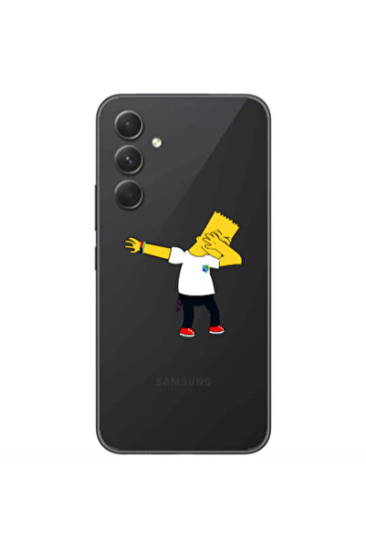 Other Samsung Galaxy A25 Simpsons2 Transparent Silicone TPU Θήκη