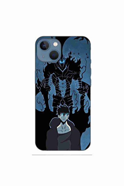 OEM Husa compatibila cu Apple iPhone 13 Silicon Gel Tpu Model Solo Leveling I...