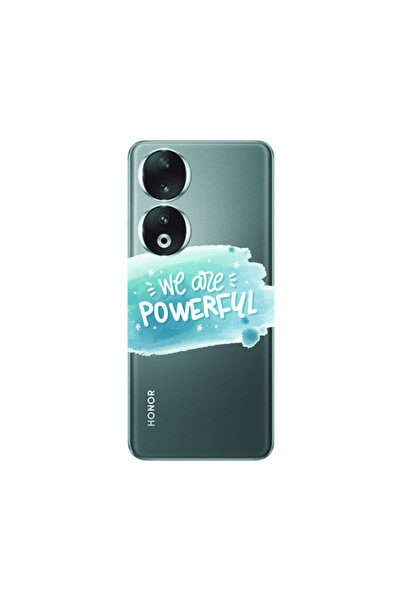 Other Honor 90 5G We are Powerful Transparent Silicone TPU Θήκη