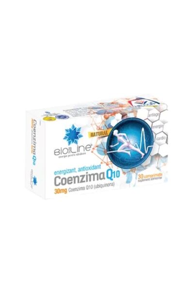 Helcor Coenzima Q10, 30 comprimate, BioSunLine