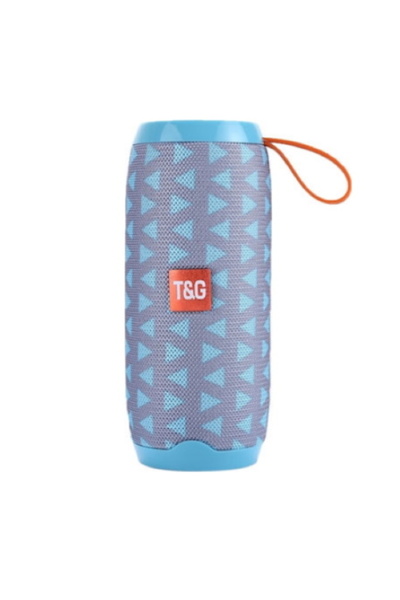 T&G Φορητό ηχείο TG106 Bluetooth με ενσωματωμένο μικρόφωνο - Γαλάζιο