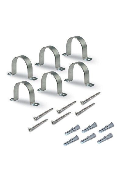 Duravel U Clamps Fastener Hanger Pipe Clamps Clip with Screw and Plug