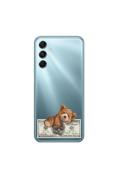 Other Samsung M34 Money Style Transparent Silicone TPU Θήκη