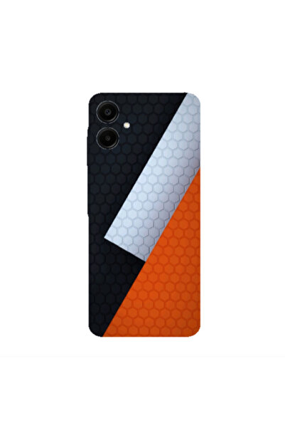 Other Samsung A06 Coated hexagon Transparent Silicone TPU Θήκη