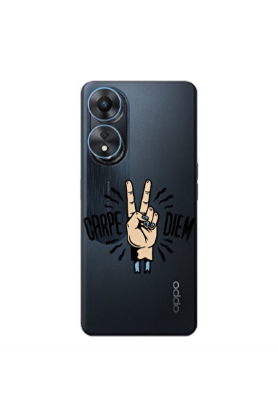 Other Oppo A 98 Carpe Two Diem Transparent Silicone TPU Θήκη