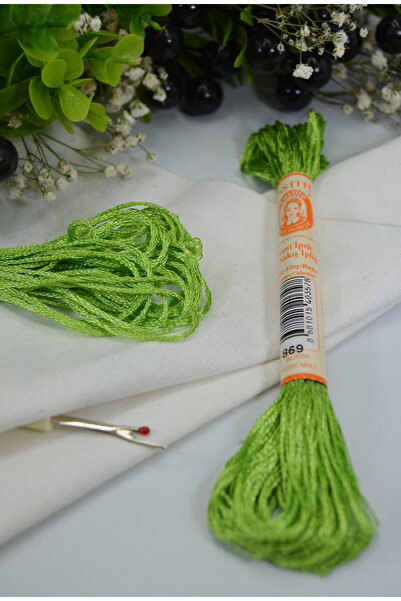 Enstitü İplik Hand Embroidery Silk, Laundry Silk, Rayon, Shiny Silk Texture, ...