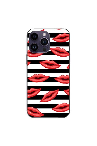 OEM Husa compatibila cu Apple iPhone 14 Pro Max Silicon Gel Tpu Model Striped...