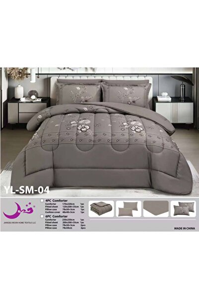 Moon Yas Summer Quilt Tufted - Double Sided Filling - 6 Pieces - Tufted Summe...