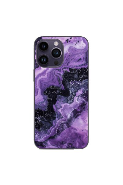 OEM Husa compatibila cu Apple iPhone 14 Pro Max Silicon Gel Tpu Model Abstrac...