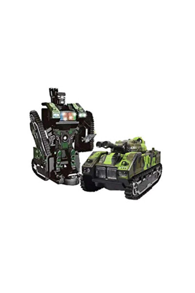 PlayFun Jucărie Tank Warrior" Transformare Automată, Lumini LED Sunete Muzica...
