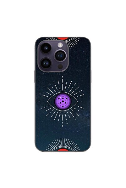 OEM Θήκη συμβατή με Apple iPhone 14 Pro από Σιλικόνη Gel TPU με σχέδιο Μάτι Τ...