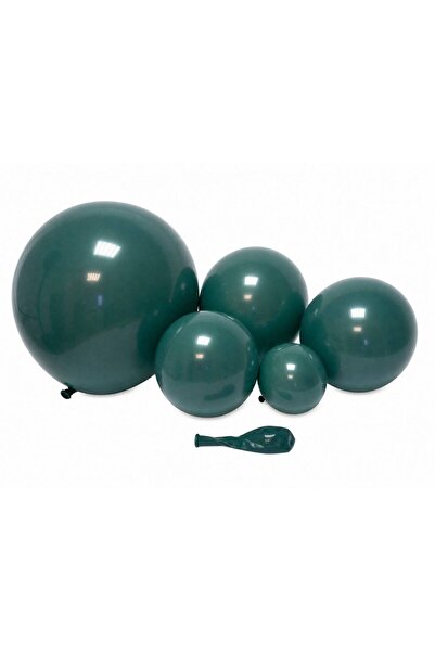 OEM Matte Balloons TX 83 Dusty Emerald 18"-10/ Top Bottom Set