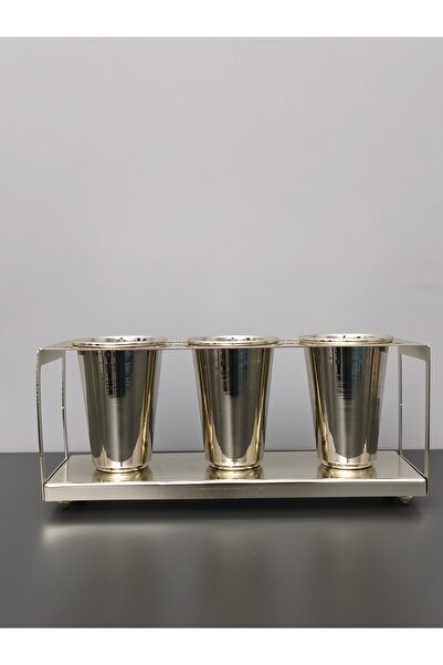 PARILTI HOME COLLECTİON Luxury Stand for Spoons, Tableware, Kitchen Organizer, with Storage Compartments
