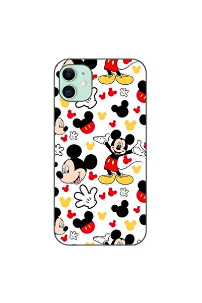 OEM Husa compatibila cu Apple iPhone 11 Silicon Gel Tpu Model Mickey Cool Pat...