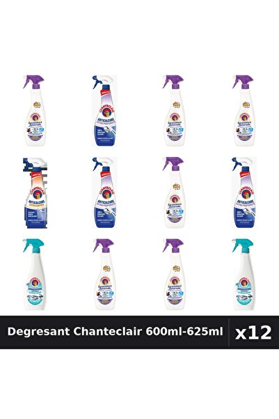 Chanteclair Set 12 Degresant Universal 600ml-625ml - Mosc Alb, Lavanda, Antic...